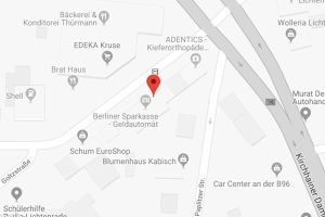 Google Map Ausschnitt - Goltzstr. 38, 12307 Berlin